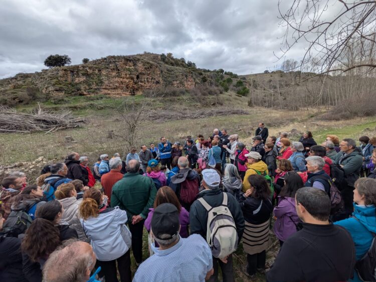 Uno de los grupos participantes en la actividad / E.A.