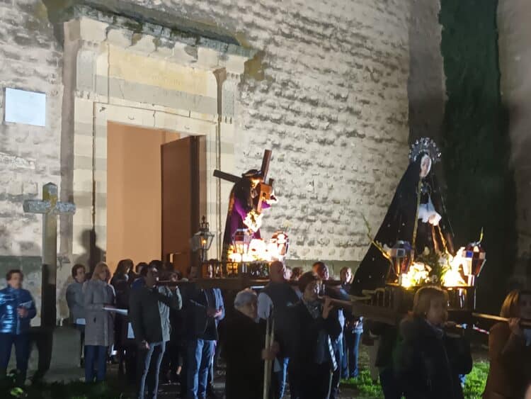 Celebración de la Semana Santa en Valseca / ÁLVARO PINELA