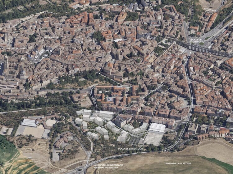 La Junta desarrollará la urbanización del Velódromo mediante un PRAT 1 Proyecto para el desarrollo del sector 'Velódromo - Altos de la Piedad'. / JCYL