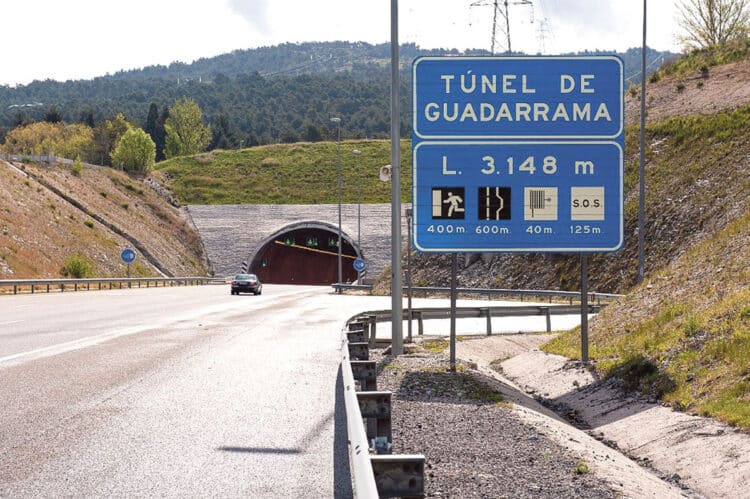 Túnel de Guadarrama, innovación y seguridad al servicio de una movilidad estratégica 1 Túnel de Guadarrama.
