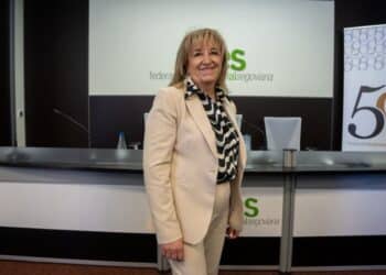 Mabel Arribas de la Calle, pionera en el sector seguros en Segovia. / HÉCTOR CRIADO