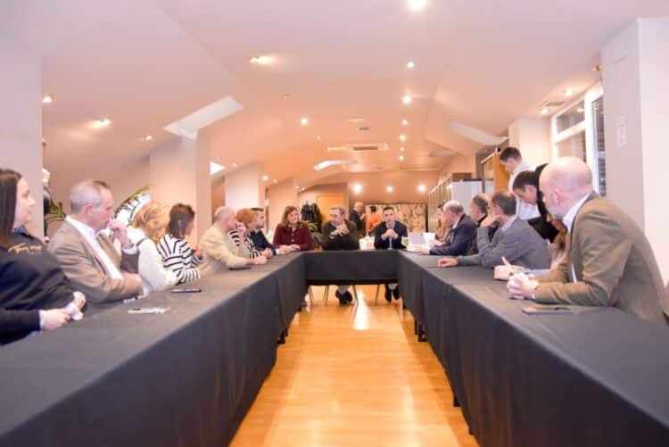 Visita del consejero de Sanidad de Castilla-La Mancha / PSOE