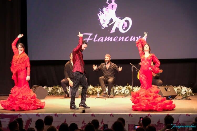 El festival ‘Flamencura’ consolida su éxito con su décima edición en La Granja 1 Una de las actuaciones del festival. / FRANCISCO J. SÁNCHEZ
