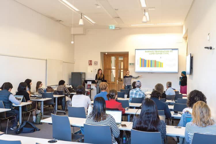 Los trabajos combinan análisis científico, trabajo de campo y propuestas de planificación urbana orientadas a mejorar la gestión sostenible de los recursos hídricos. / Roberto Arribas