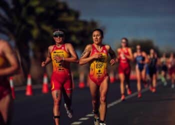 Marina Muñoz durante la Copa del Mundo de Lanzarote./E.A