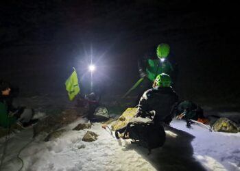 Momento del rescate. /GUARDIA CIVIL DE SEGOVIA
