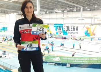 Carla Jiménez durante el Nacional Máster en Antequera./CAS