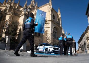 Los nuevo coches de la Policía Local. / Héctor Criado