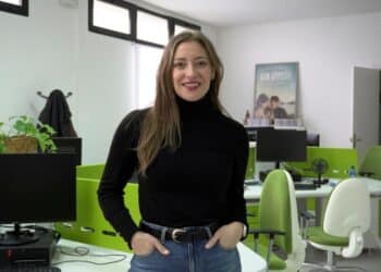 Ester Muñoz, en la redacción de El Adelantado este miércoles. /Héctor García