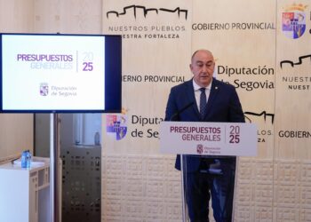 Comparecencia de Miguel Ángel de Vicente. /DIPUTACIÓN DE SEGOVIA