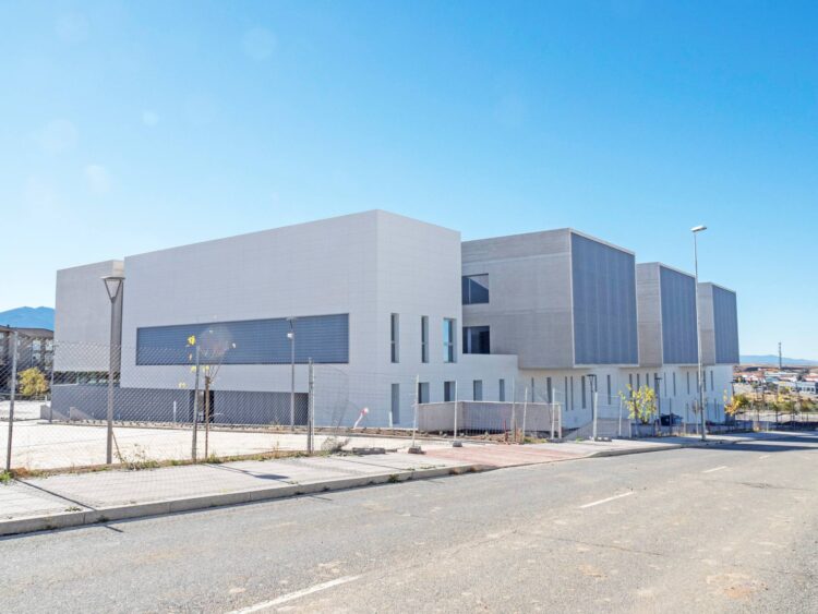 Nuevo edificio de los juzgados, situado en el barrio de Nueva Segovia./ E.A.