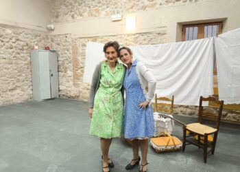 Actrices de la compañía de teatro ‘La Imaginación’ / LOURDES MATARRANZ