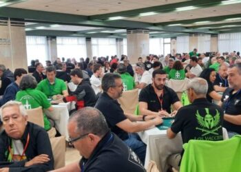 Participantes en la celebración de la cita en La Lastrilla en ediciones anteriores./E.A