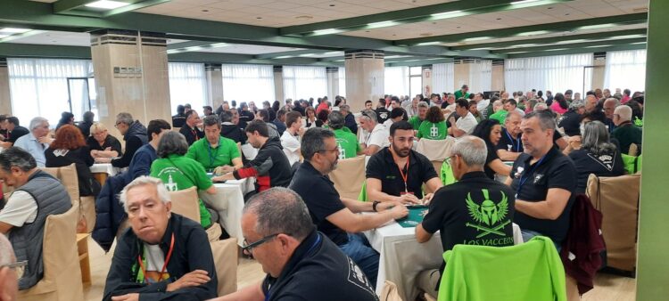 Participantes en la celebración de la cita en La Lastrilla en ediciones anteriores./E.A