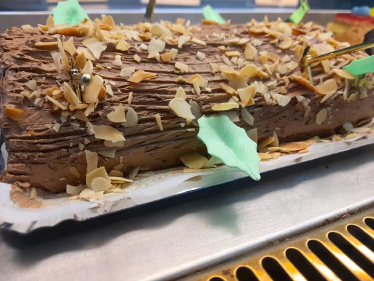 Tronco gabarrero de la Pastelería Yagüe en una fotografía de archivo / E.A.