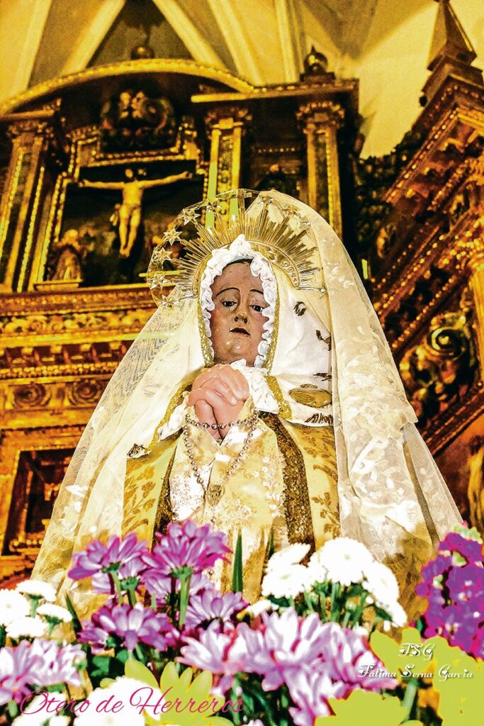El Cristo de las Melenas y la Virgen de la Soledad se encuentran en Otero 2 virgen otero
