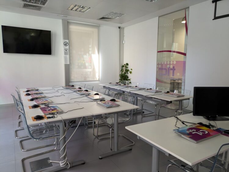 Aula del Espacio CyL Digital de Segovia / JCYL