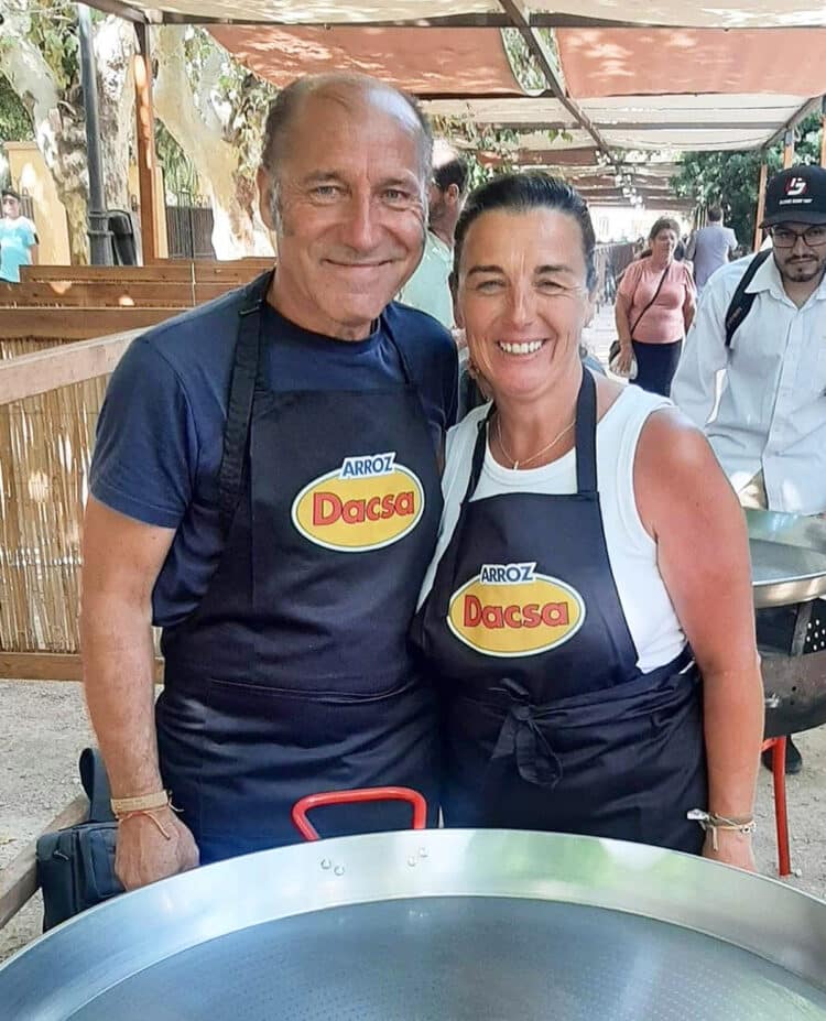 Arroces con alma levantina 1 Antonio Sinsaez y Begoña Danvila, gerentes del Restaurante ‘Los Naranjos’.