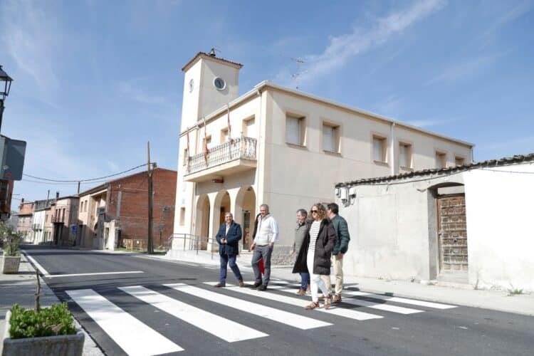 Visita a la finalización de las obras de la travesía / NACHO VALVERDE - ICAL