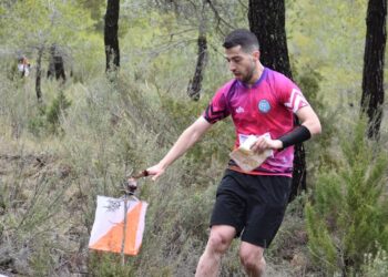 Santiago López, ganador en M21B en la prueba de media distancia./SEGOVIA ORIENTACIÓN