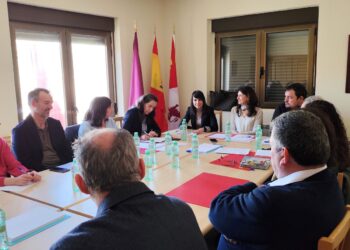 Instante de la reunión del Patronato / JCYL