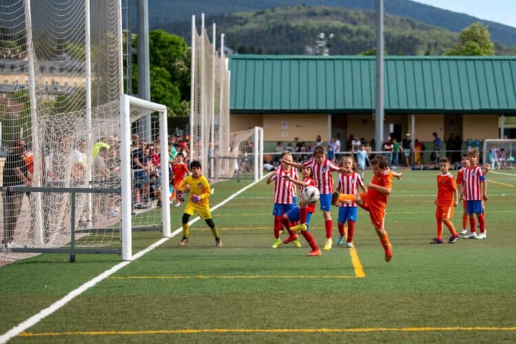 Una acción de una pasada edición de la Real Sitio Cup./ LUIS HORCAJADA