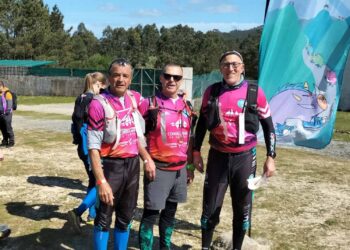 Equipo Congelados de Segovia en el campeonato de Rogaine. / SG ORIENTACIÓN