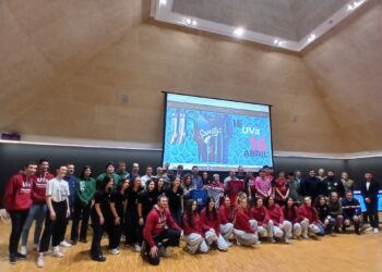 Equipo de la Universidad de Valladolid que tomará parte en la tercera edición del Sportfest que se desarrollará durante la jornada el 16 de abril./ UVA