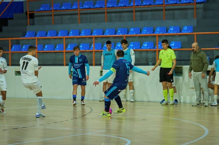 Imagen de un encuentro jugado por el Ontex Valverde./ FS VALVERDE