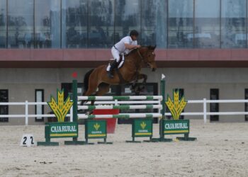 Enrique Camiruaga, montando a ‘Nox X’./ FEDERACIÓN