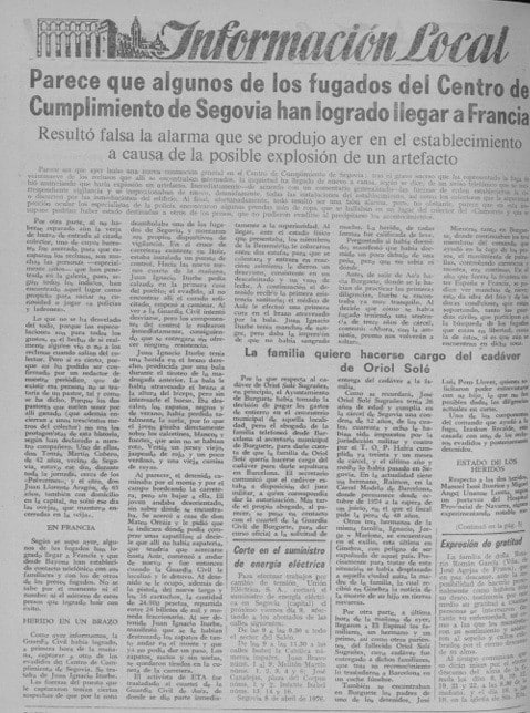 Medio siglo de la fuga de la cárcel de Segovia: el túnel que sorprendió a un país 4 05 3