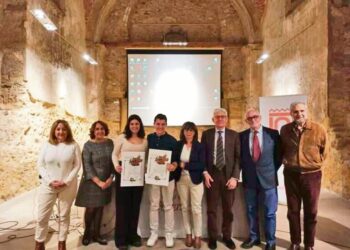 Ganadores de la primera edición de los Premios Tomás Calleja de arqueología./ E.A.