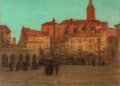 10 1906 Charles Cottet Plaza mayor con S Miguel 1 1