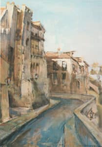 10 Berta Morera Oliveros. Subida a la plaza Conde Cheste Mixta madera 2025