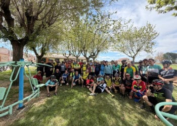 Participantes en la jornada celebrada el sábado en Cantimpalos / LOS SEXMEROS