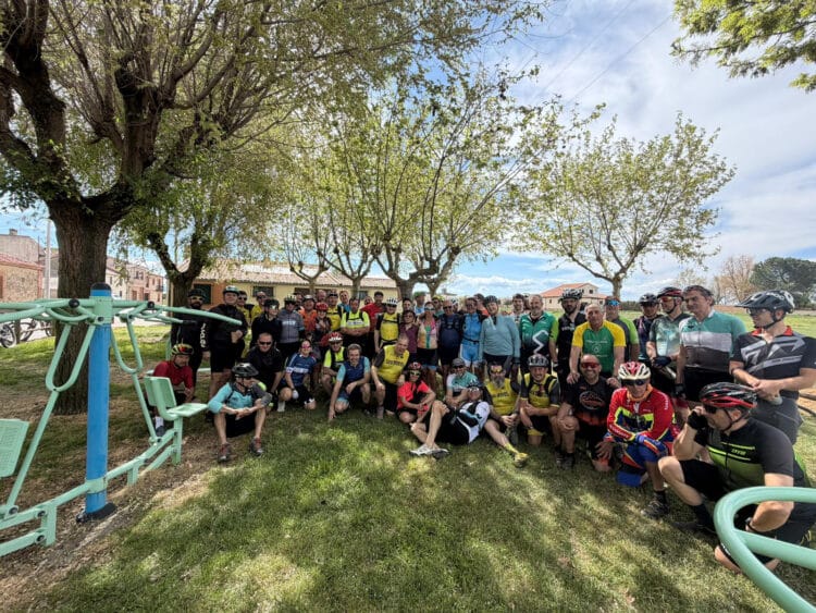 Participantes en la jornada celebrada el sábado en Cantimpalos / LOS SEXMEROS