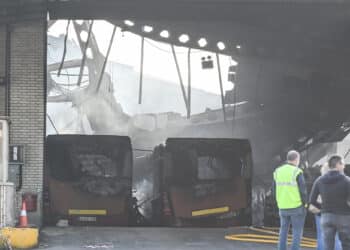 De momento se desconocen las causas del fuego. / Ricardo Ordóñez