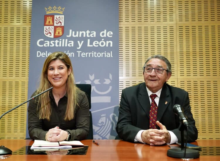 Cuatro equipos formarán el Plan de seguridad de Villalar 1 La Delegada de la Junta en Valladolid informa sobre el dispositivo. / Leticia Pérez