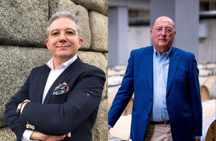 Pedro Palomo y Carlos Moro, de la APD de Castilla y León.