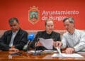 Rueda de prensa de la alcaldesa de Burgos, Cristina Ayala. / Ricardo Ordóñez