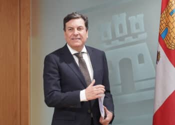 Rueda de prensa del Portavoz de la Junta y Consejero de Economía y Hacienda tras el Consejo de Gobierno. / Rubén Cacho