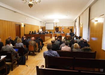 Continúa el juicio por el cambiazo de ataúdes de la funeraria vallisoletana El Salvador. / Leticia Pérez