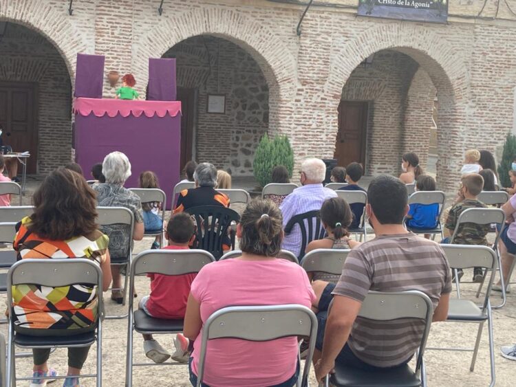 Actuación en Labajos durante una edición anterior.