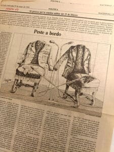 Ilustraciones sobre el 23 F.