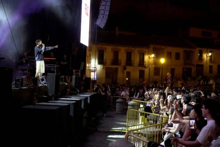 Concierto de Lucho RK en Segovia, uno de los últimos. /Héctor Criado