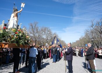 Momento del encuentro en La Granja. /FRANCISCO SÁNCHEZ