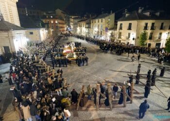 Procesión del Silencio en La Granja/FRANCISCO SÁNCHEZ