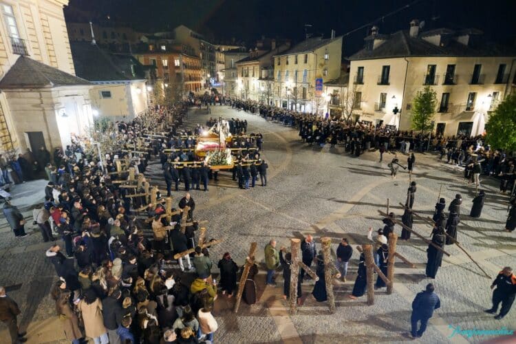 Procesión del Silencio en La Granja/FRANCISCO SÁNCHEZ