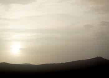 Episodio de calima en Segovia. / Mario Antón Lobo