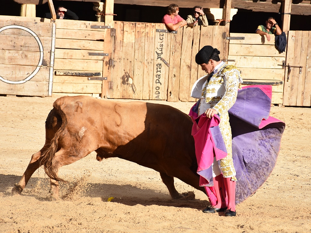 Curro Muñoz, en Pedraza. / A.M.
